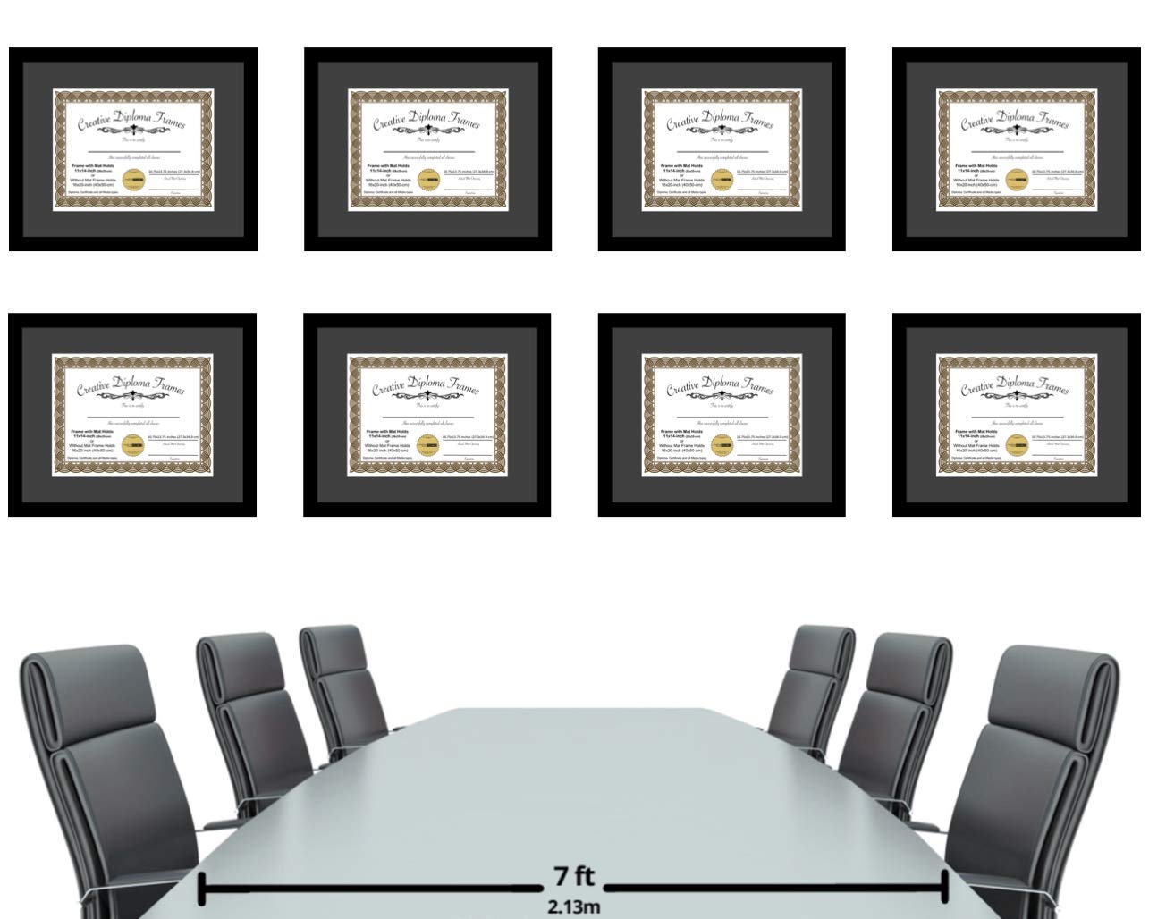 Amazon.co.jp: Creative Picture Frames 16x20 クラシックブラック卒業